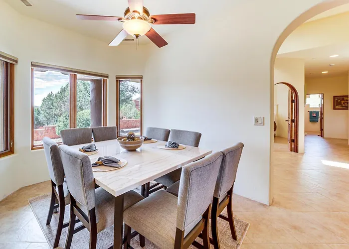 Hot Tub & Views: Sedona Escape By Trails & Dining!